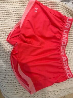 Under Armour Women's Pink Athletic Shorts